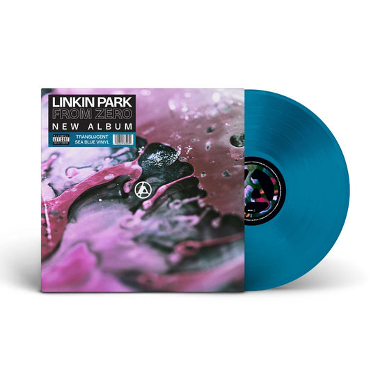 Linkin Park - From Zero [Explicit Content] (Translucent Sea Blue Colored Vinyl) Vinyl Record