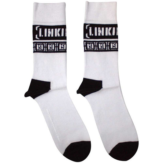 Linkin Park LP Repeat Socks White Officially Licensed