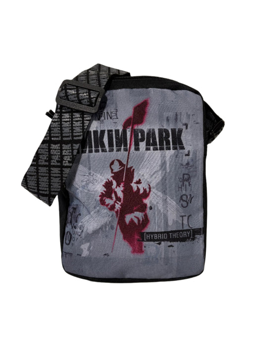 Linkin Park - Hybrid Theory Crossbody Bag Black/Grey Officially Licensed