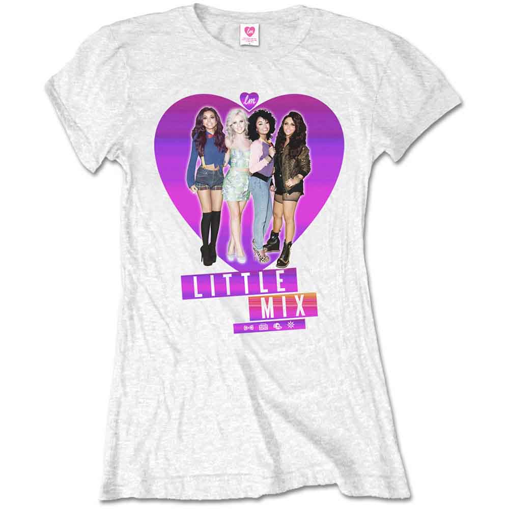 Little Mix Gradient Heart [T-Shirt]