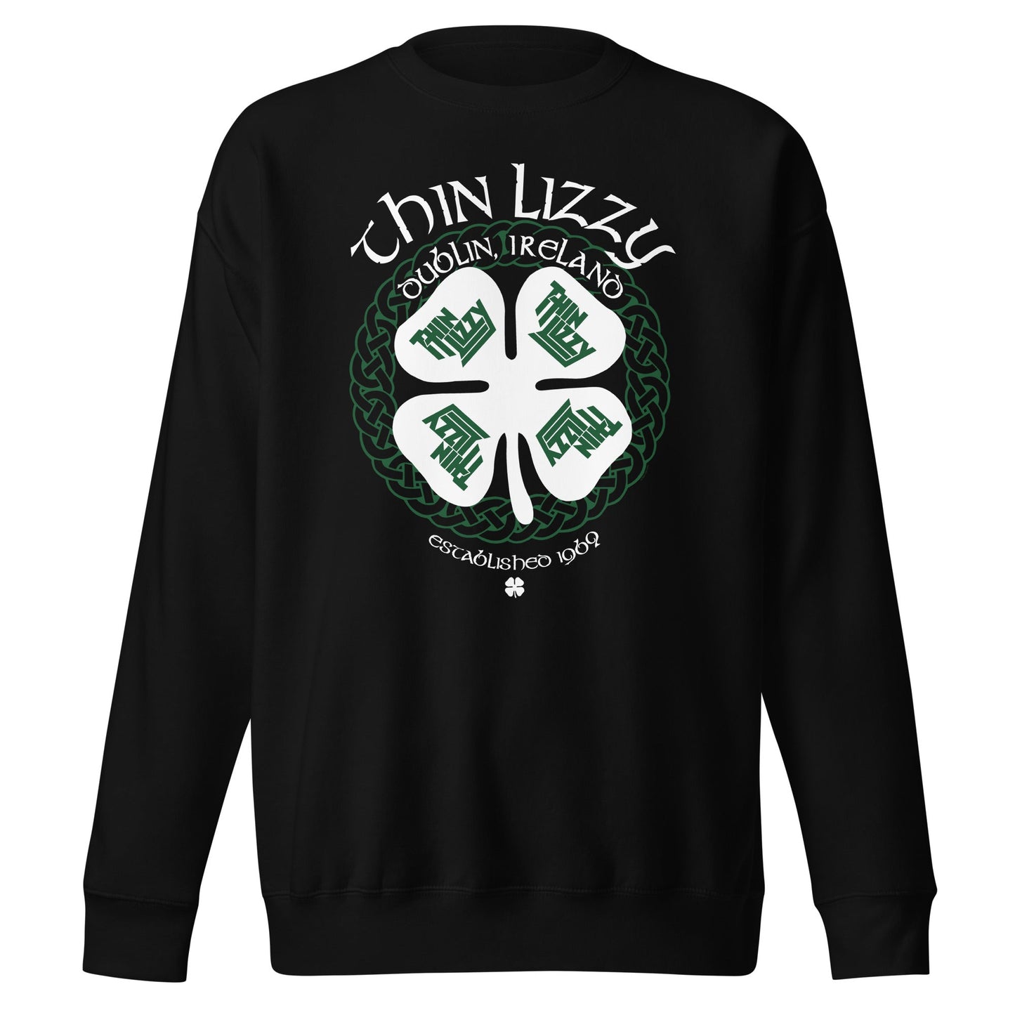 Thin Lizzy Dublin Mens Sweatshirt Black