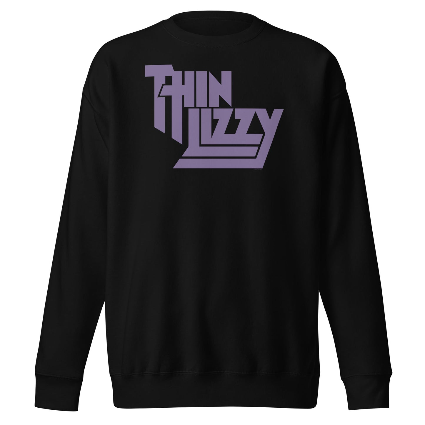 Thin Lizzy Pastel Logo Mens Sweatshirt Black