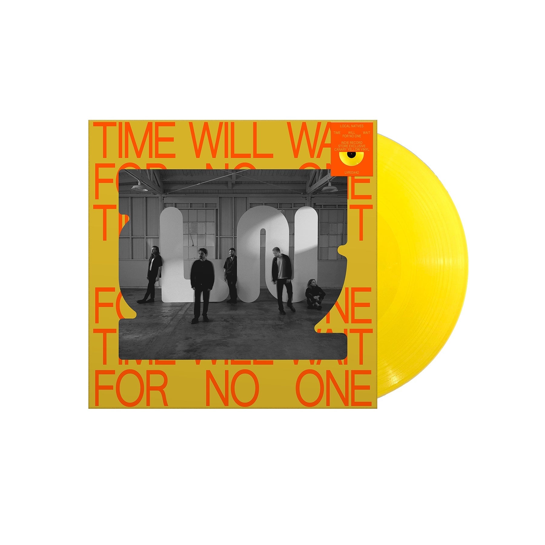 Local Natives - Time Will Wait For No One [Canary Yellow LP] Vinyl Record