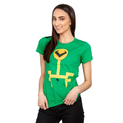 Loki Kawaii Minimal Kid Loki Symbol T-Shirt