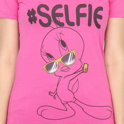 Looney Tunes Tweety #Selfie T-Shirt