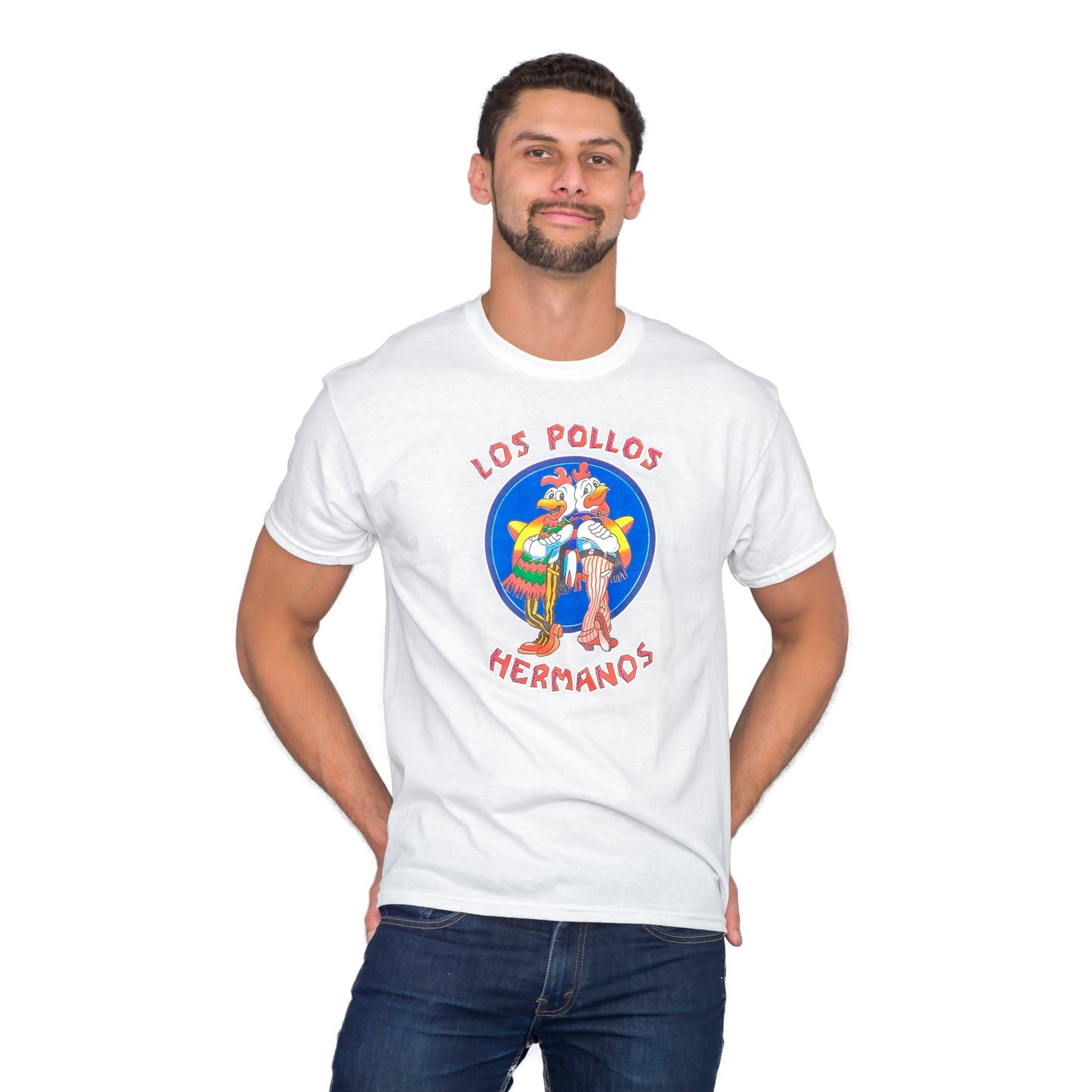 Los Pollos Hermanos Logo Adult T Shirt