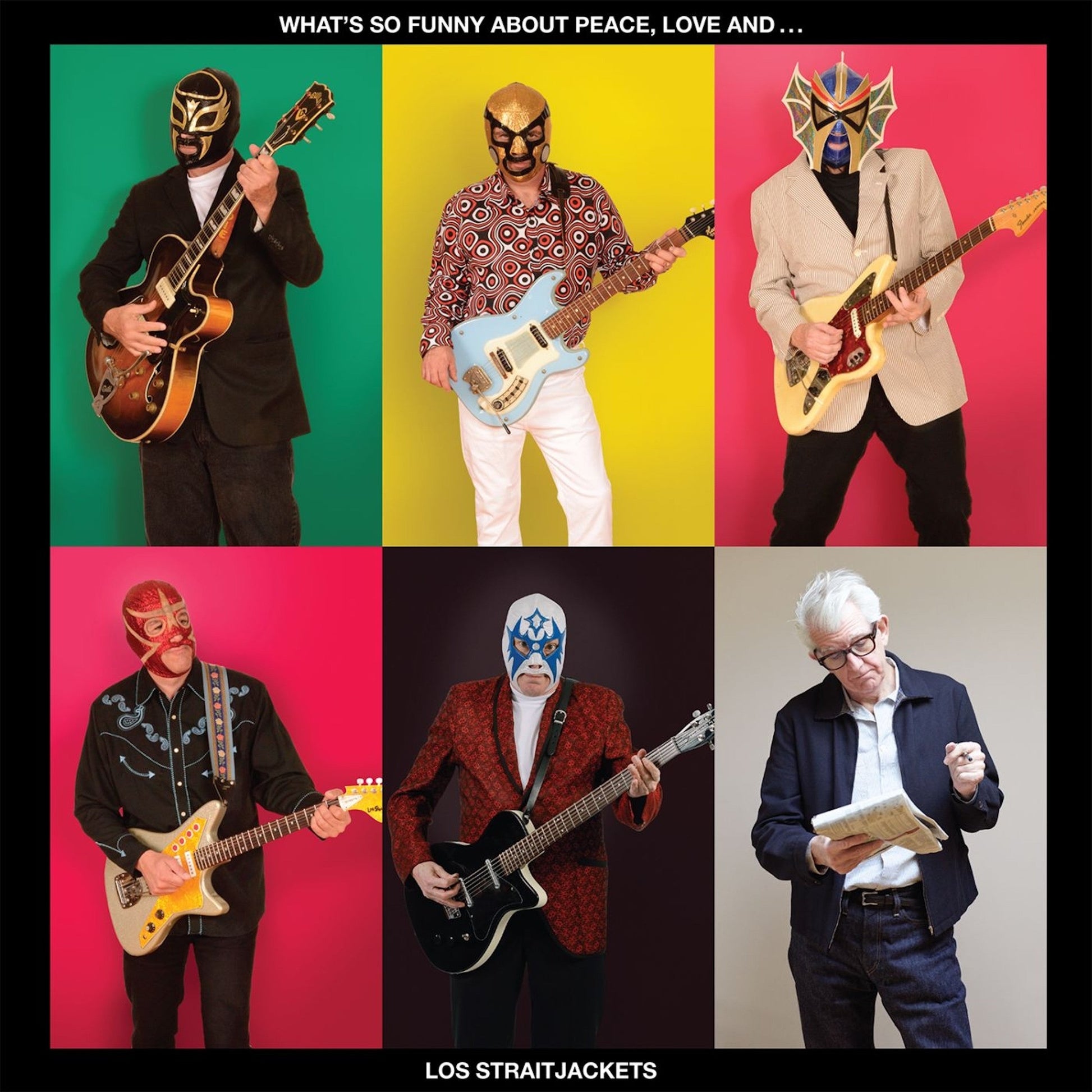 Love And Los Straitjackets (Yellow Vinyl) What'S So Funny About Peace Vinyl Record