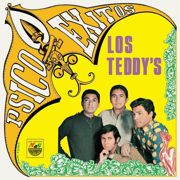 LOS TEDDY'S - Doce Psicoexitos Vinyl Record