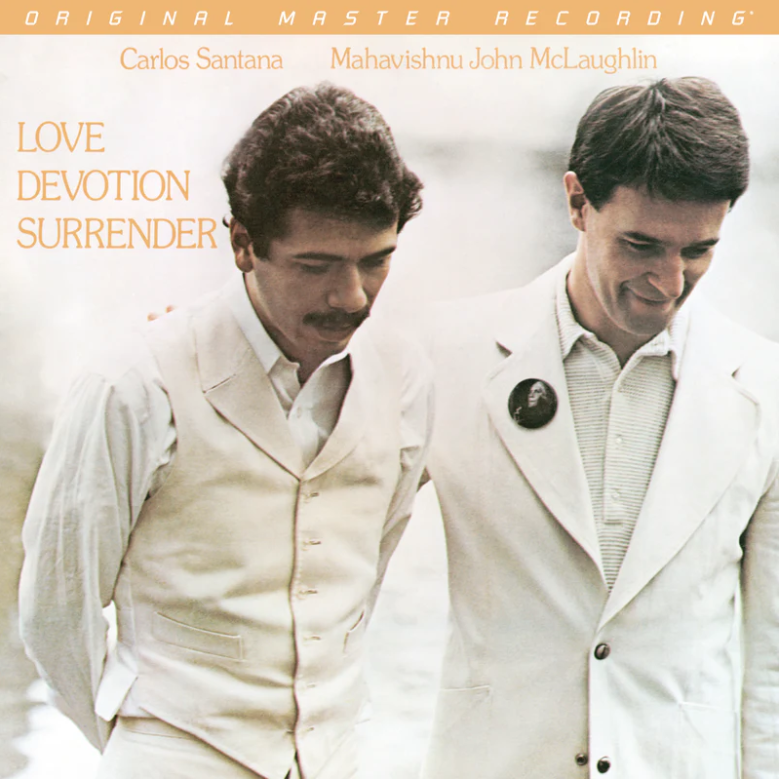Carlos Santana and Mahavishnu John McLaughlin - Love Devotion Surrender (Mofi, 180g 33RPM) Vinyl Record