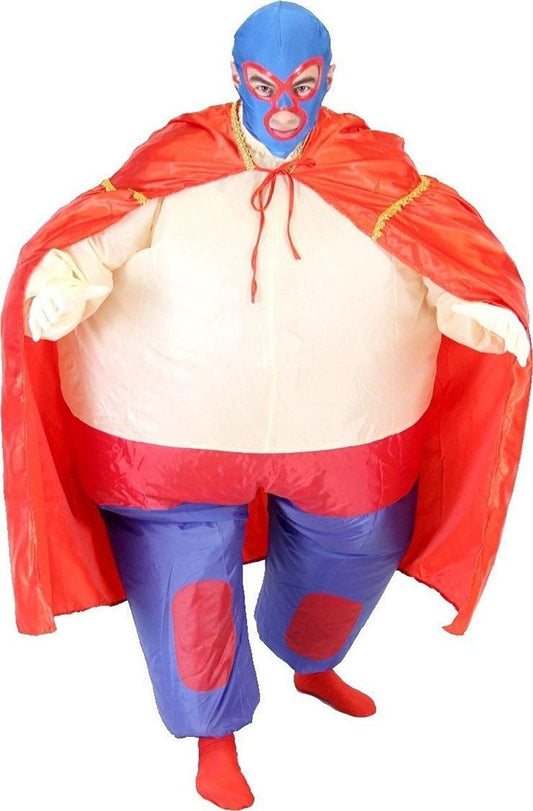 Lucha Libre Chub Suit?? Inflatable Blow Up Costume