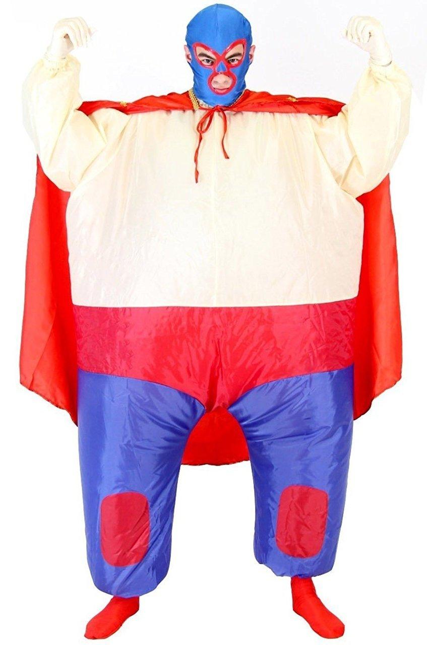Lucha Libre Chub Suit?? Inflatable Blow Up Costume