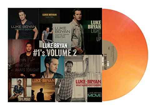 Luke Bryan - #1’s Vol. 2 [Tangerine Orange LP] [Vinyl] Vinyl Record