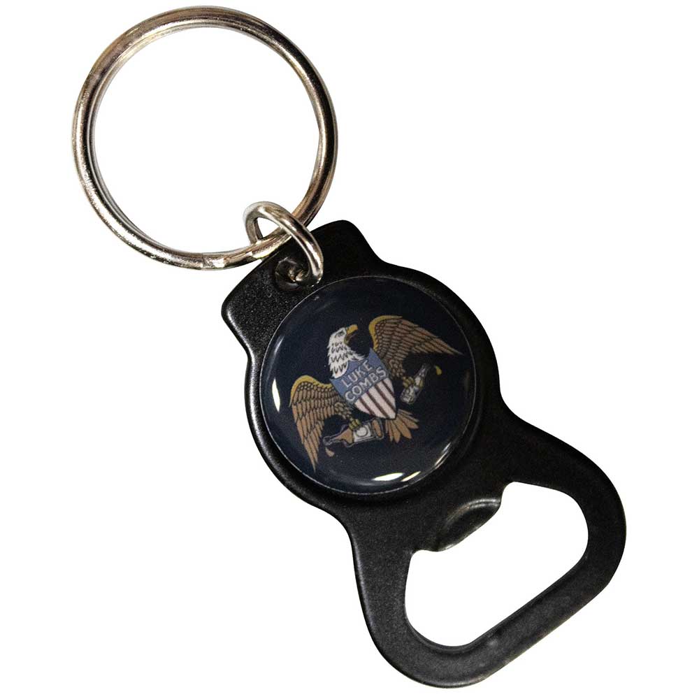 Luke Combs Tour '23 Eagle Black Keychain