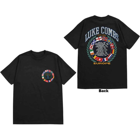 Luke Combs Tour '23 Flag [T-Shirt] Officially Licensed
