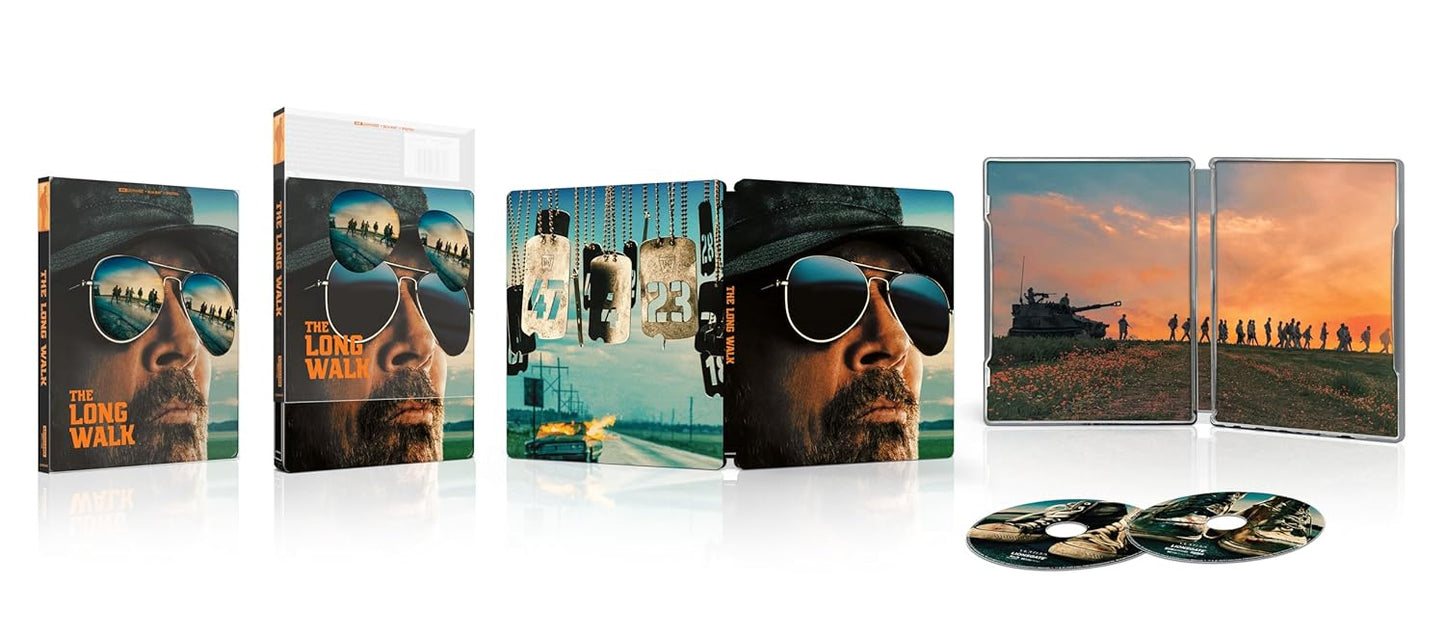 The Long Walk - Limited Edition Steelbook (4K UHD + Blu-ray + Digital)