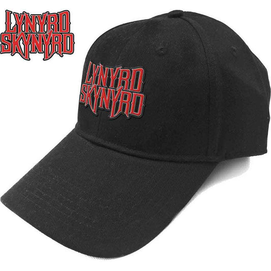 Lynyrd Skynyrd Logo Officially Licensed Hat Black