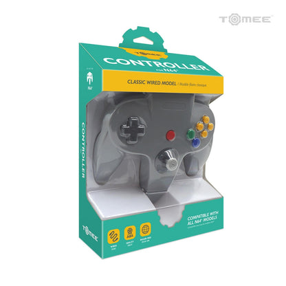 Tomee - N64 Controller: Gray - Tomee