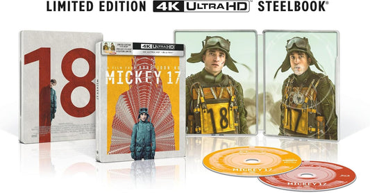 Mickey 17 - Limited Edition Steelbook (4K Ultra HD + Blu-ray)