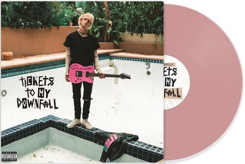 Tickets To My Downfall (Colored Vinyl, Pink, Lithograph) Vinyl Record