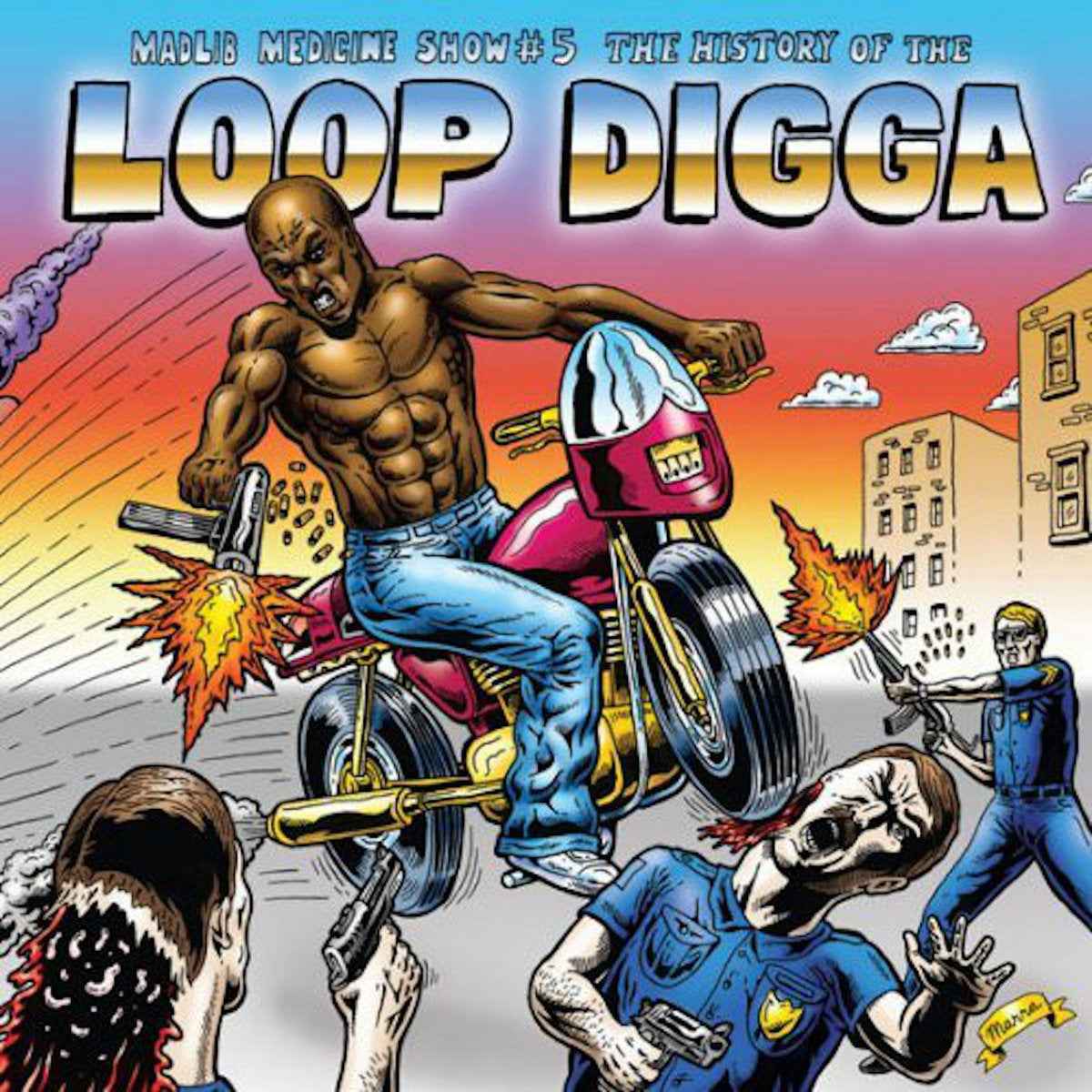 Madlib - Medicine Show No. 5 - History Of The Loop Digga: 1990-2000 (Colored Vinyl, Blue, Indie Exclusive) (2 Lp's) Vinyl Record