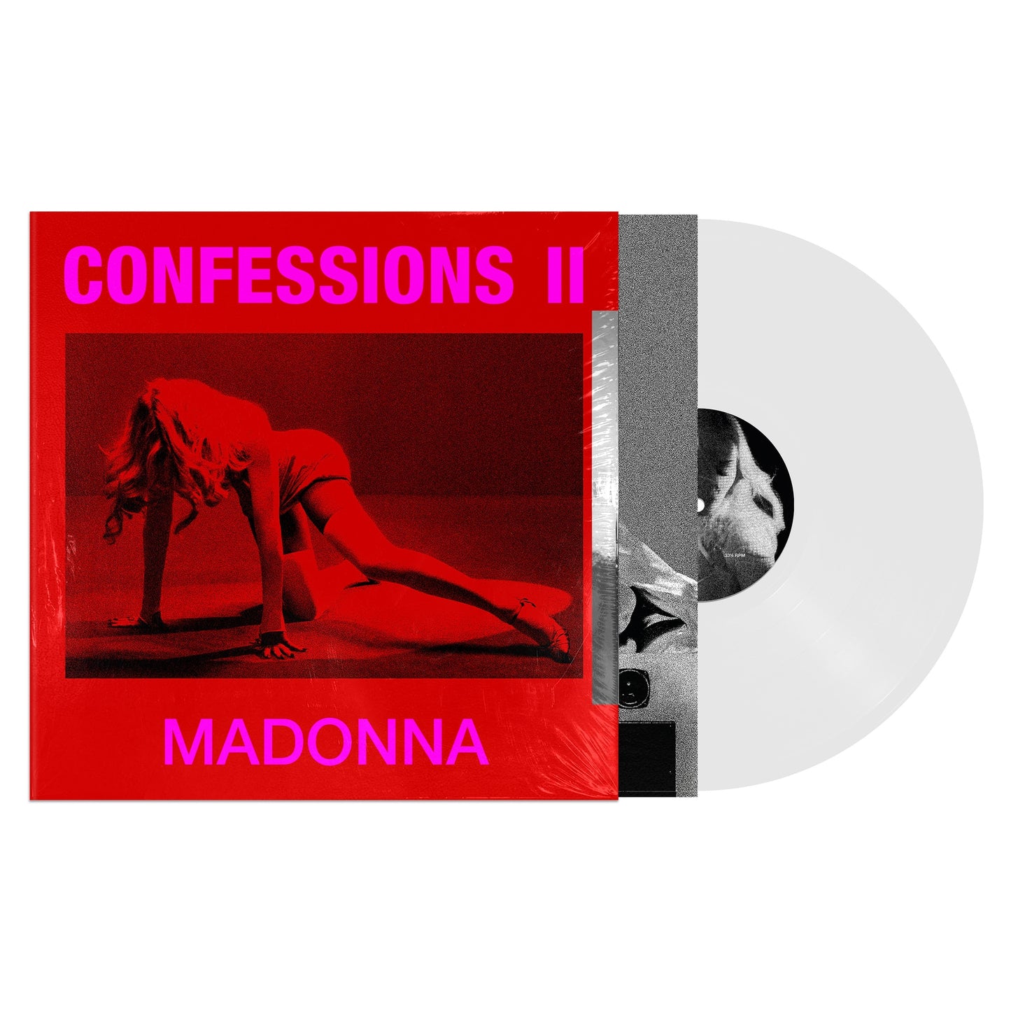 Madonna - Confessions II (Indie Exclusive) (Alternate Cover W/ Poster) [White Vinyl] [Vinyl] Vinyl Record