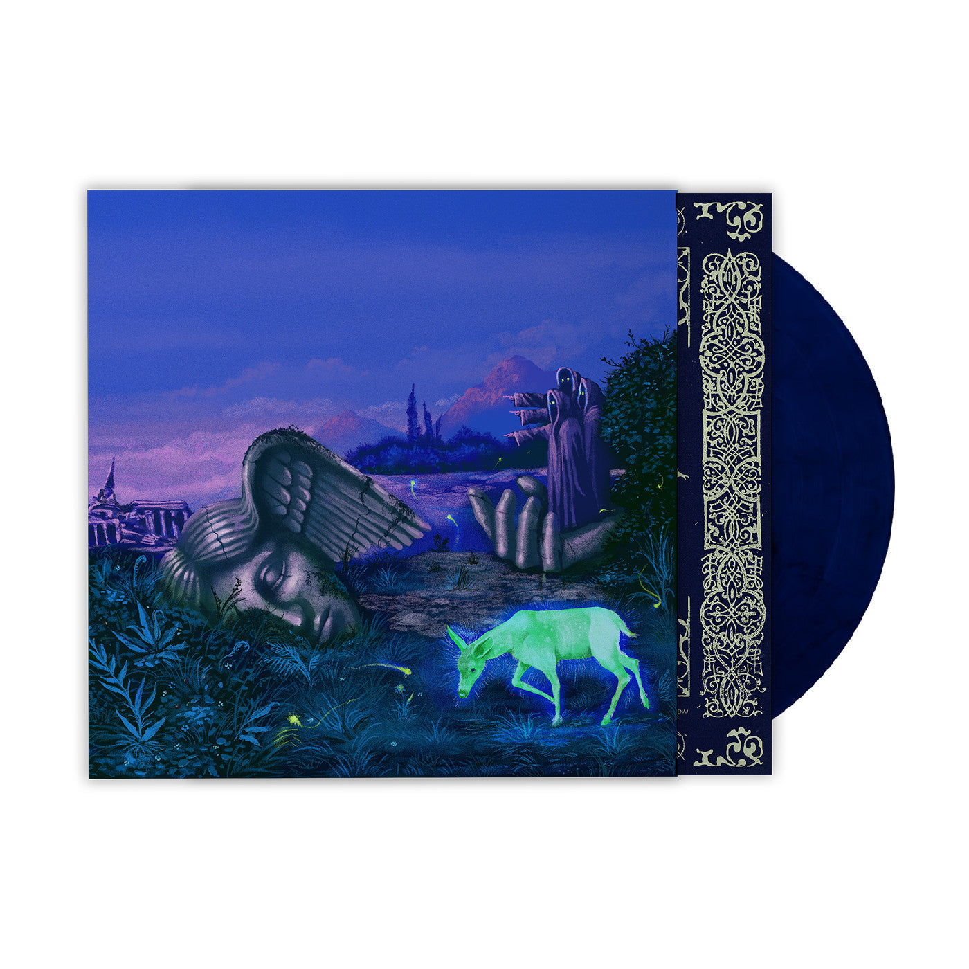 7" - Human Happens / Paint Me A Picture (Marbled In 5Am Skylight Vinyl) Vinyl Record