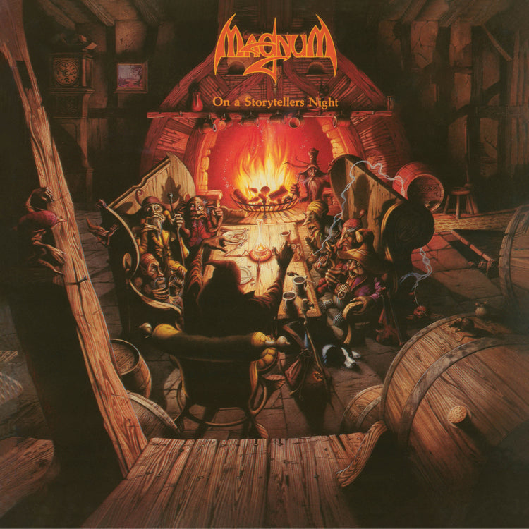 Magnum - On A Storyteller'S Night (Half-Speed Mastered) (180G) [Orange Marble Vinyl] [Vinyl] Vinyl Record