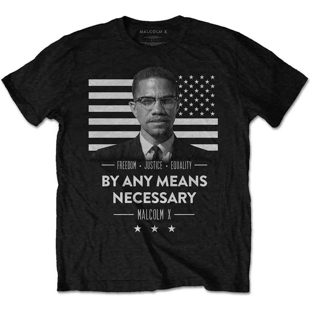 Malcolm X By Any Means Necessary [T-Shirt]