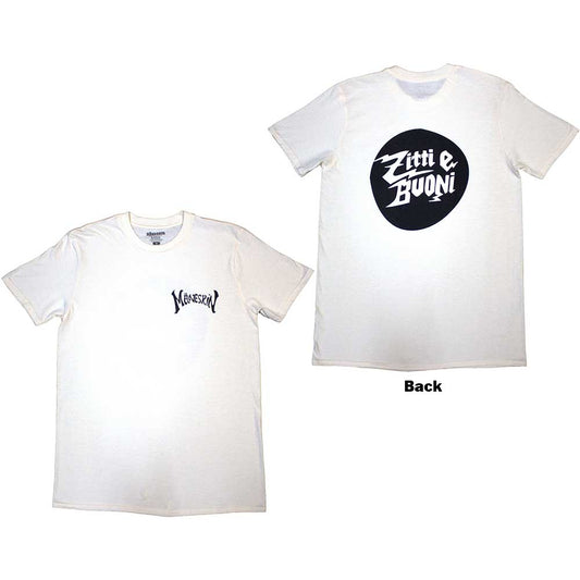 Maneskin Pocket Logo & Zitti e Buoni Circle [T-Shirt]