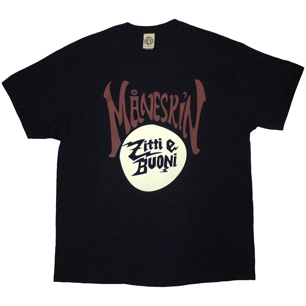 Maneskin Zitti e Buoni Circle [T-Shirt]