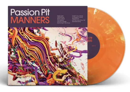 Passion Pit - Manners [IEX 15th Anniversary Orange Marble] Vinyl Record