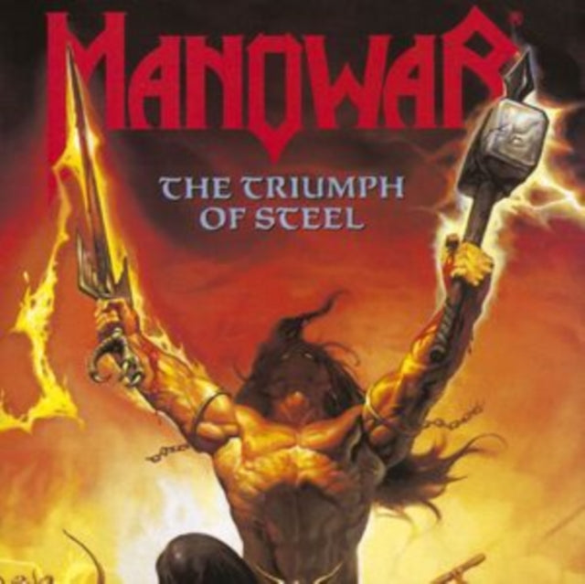 Manowar - The Triumph Of Steel (Limited Edition, Transparent Blue Colored Vinyl) [Import] (2 Lp) Vinyl Record