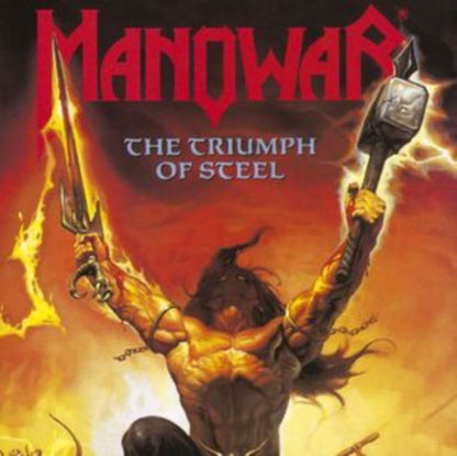 Manowar - The Triumph Of Steel (Limited Edition, Transparent Blue Colored Vinyl) [Import] (2 Lp) Vinyl Record