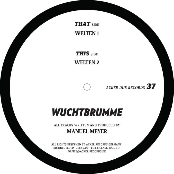 Wuchtbrumme [Vinyl] Vinyl Record