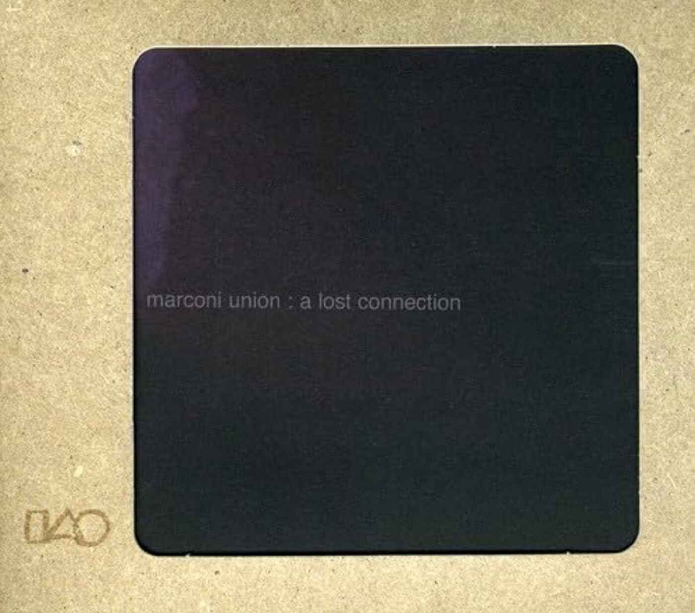 Marconi Union - A Lost Connection [CD] Music CD