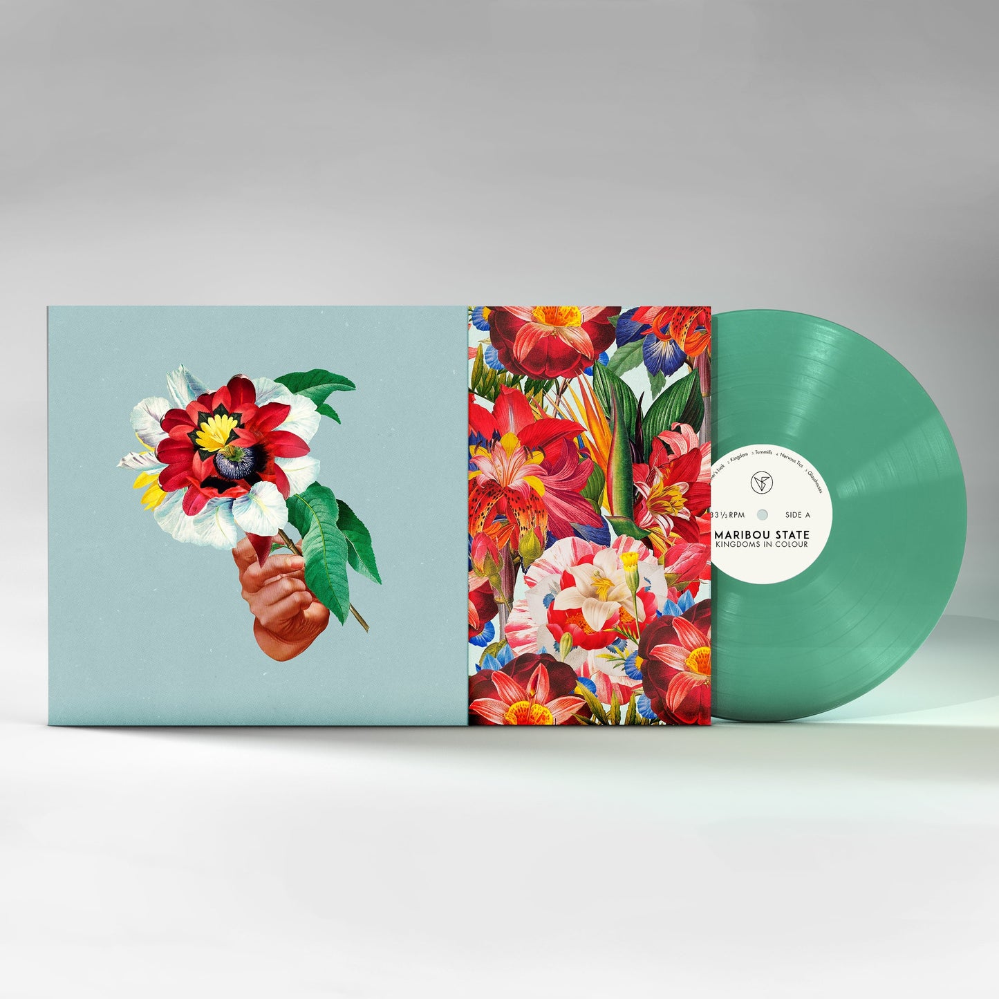Maribou State - Kingdoms In Colour (Turquoise Vinyl) [Vinyl] Vinyl Record