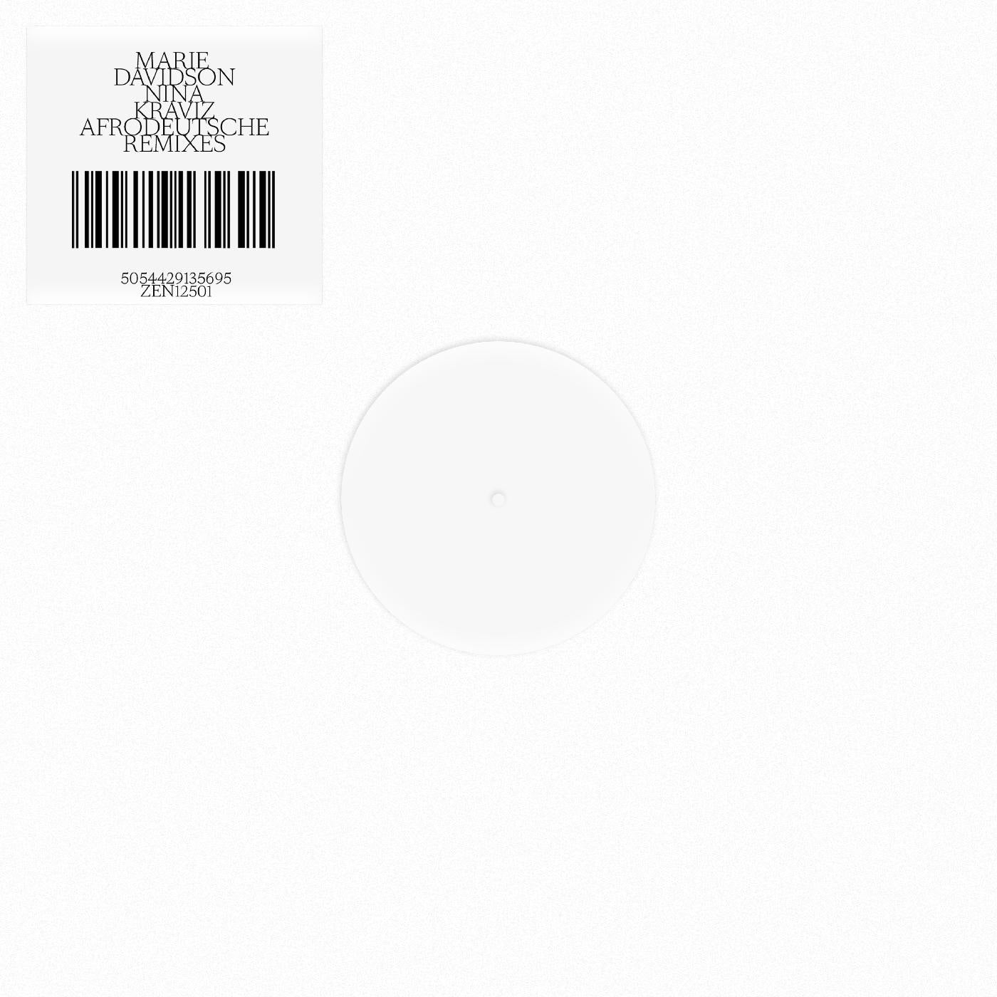 Marie Davidson - Nina Kraviz x Afrodeutsche Remixes Vinyl Record