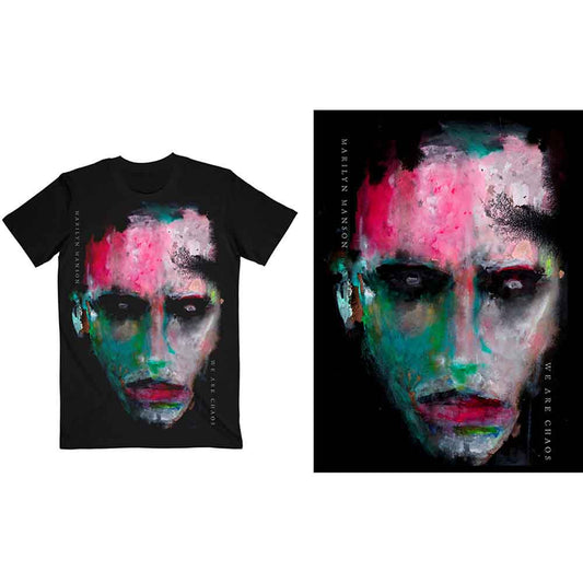 Marilyn Manson We Are Chaos Cover [T-Shirt] Officially Licensed