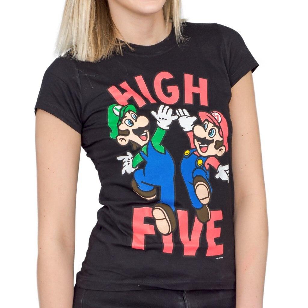 Mario & Luigi High Five Sheer T-shirt
