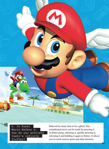 Super Mario Bros - Trivia: Test Your Knowledge Of The Iconic Hero For Over 40 Years, The Creator Of Mario, Collectible Posters Inside, Mario's Origin Story, Adventure, Super Mario Bros Movie & More!