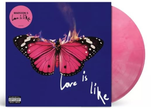 Maroon 5 - Love Is Like [Explicit Content] (Limited Edition, Bubblegum Colored Vinyl, Alternative Cover with Exclusive Poster) [Vinyl] Vinyl Record