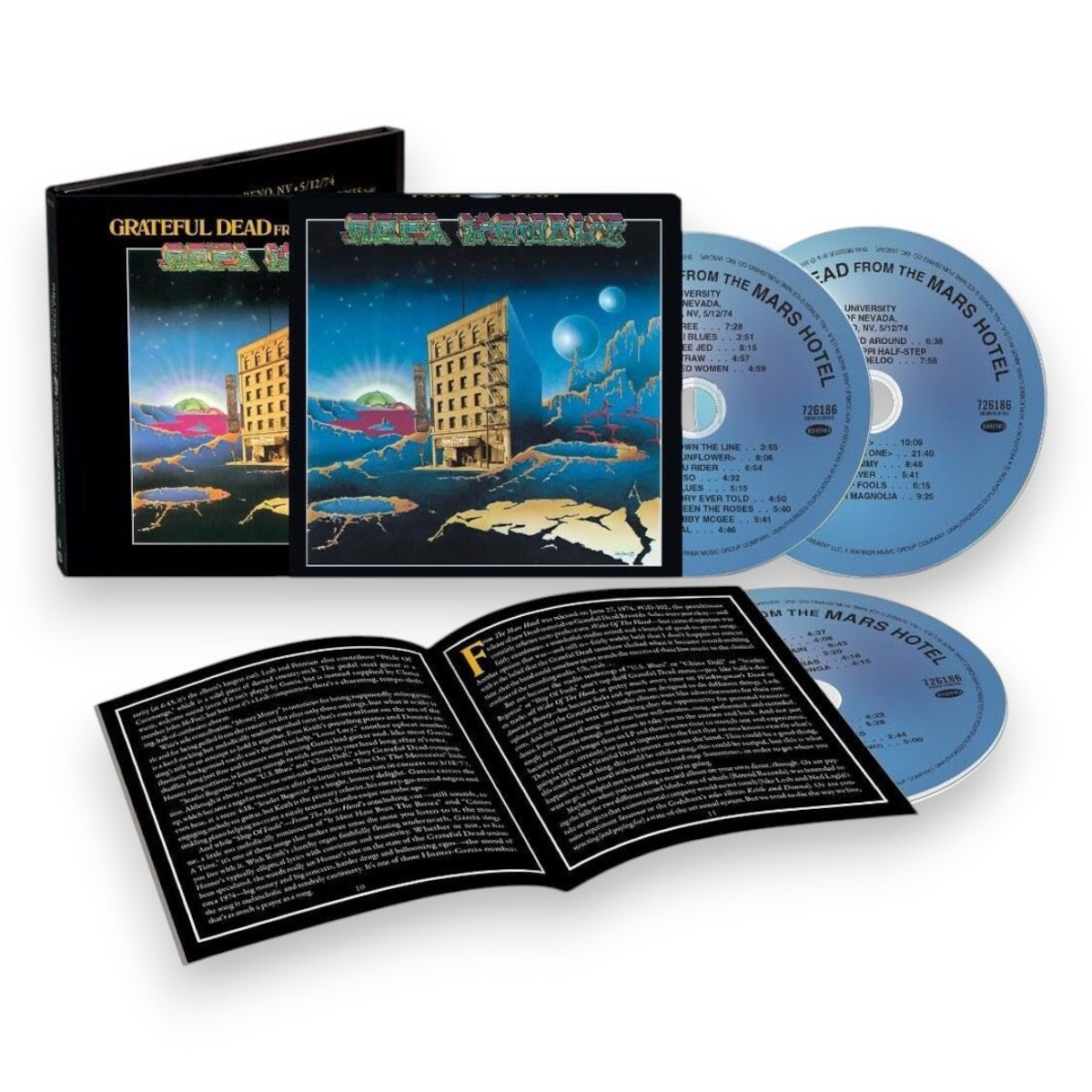 Grateful Dead – From The Mars Hotel (50th Anniversary, Deluxe 3-CD Set)