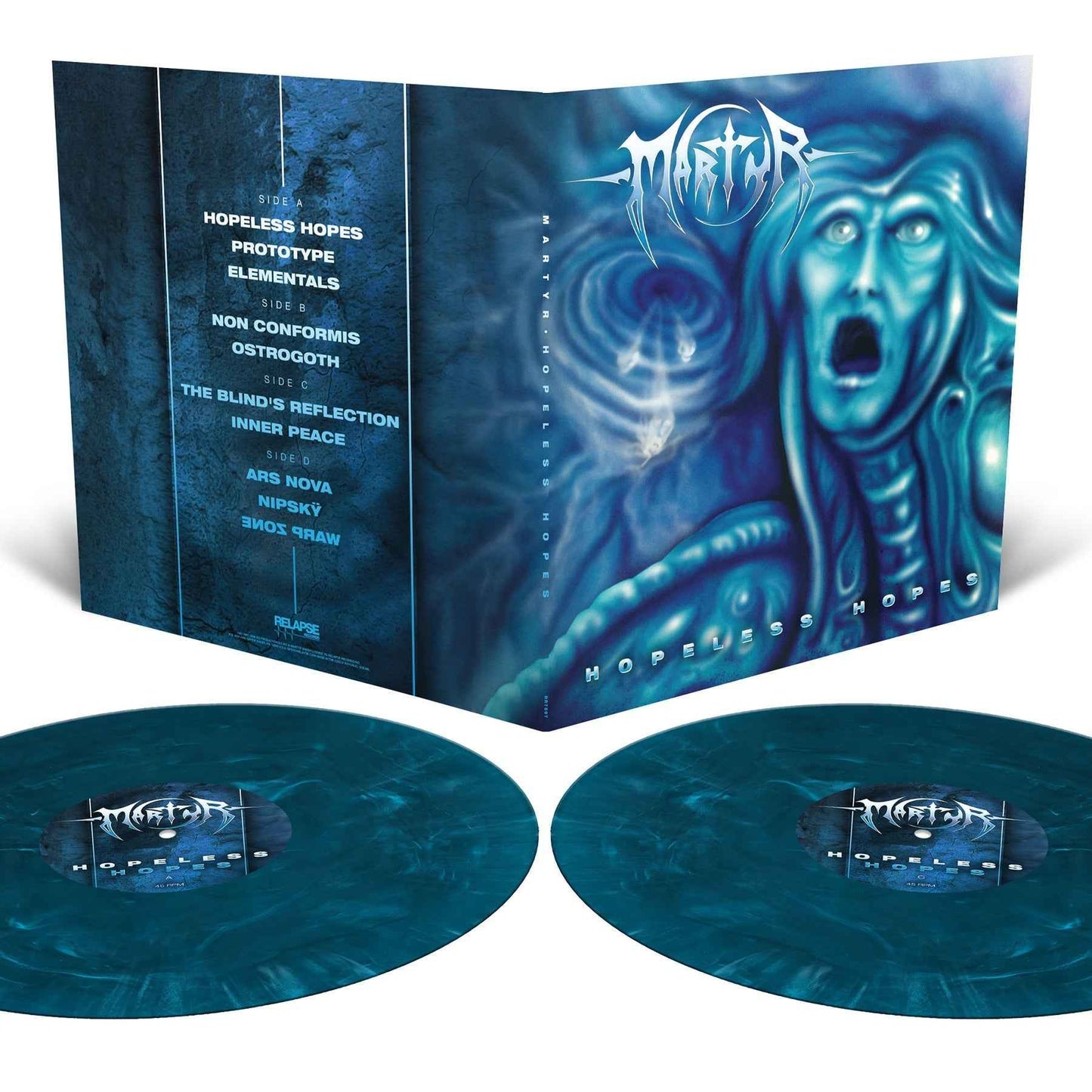 Martyr - Hopeless Hopes (Reissue) [Blue Marble Vinyl] [Vinyl] Vinyl Record
