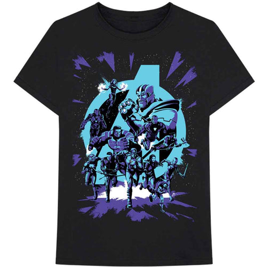 Marvel Comics Avengers Group [T-Shirt] Officially Licensed