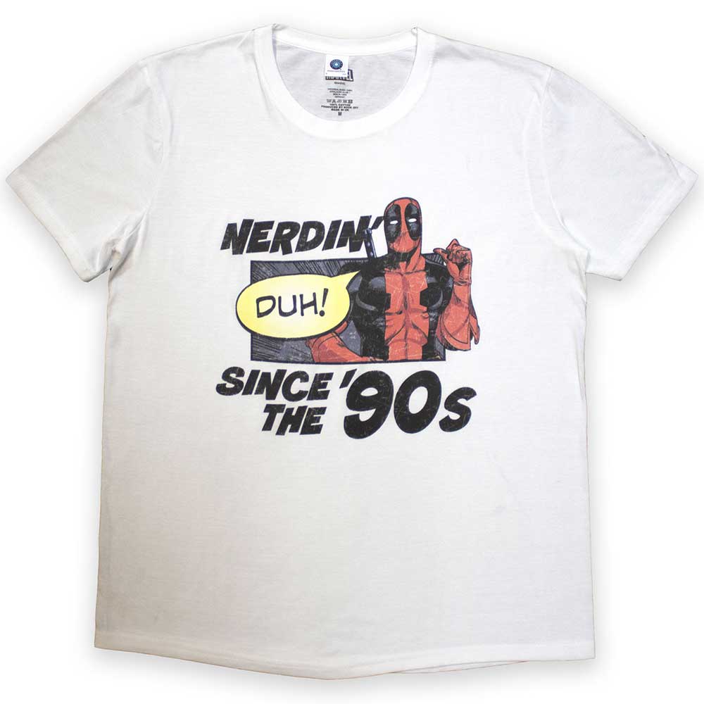 Marvel Comics Deadpool Nerdin' Since The '90s [T-Shirt]