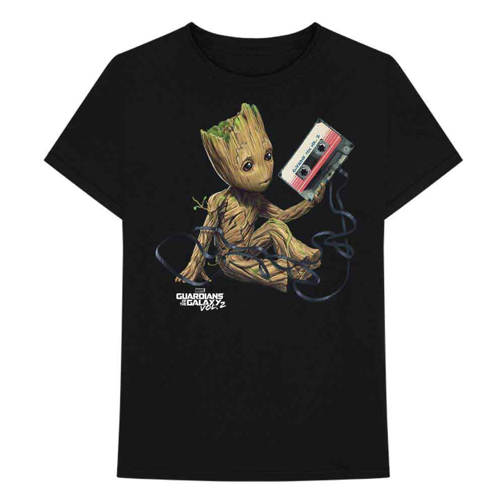 Marvel Comics Guardians of the Galaxy Groot with Tape [T-Shirt]