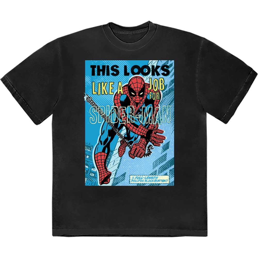 Marvel Comics Looks Like A Job For Spiderman [T-Shirt]
