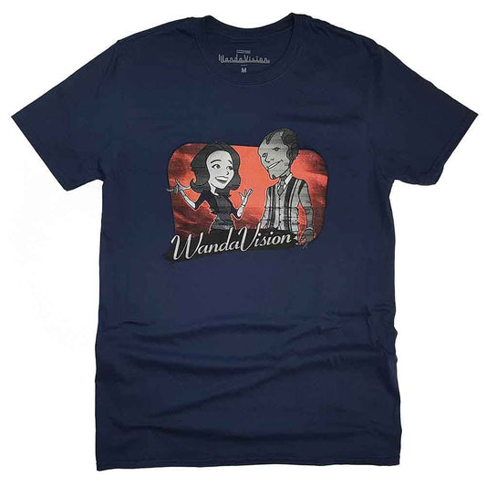 Marvel Comics WandaVision Red Logo Cartoon [T-Shirt]