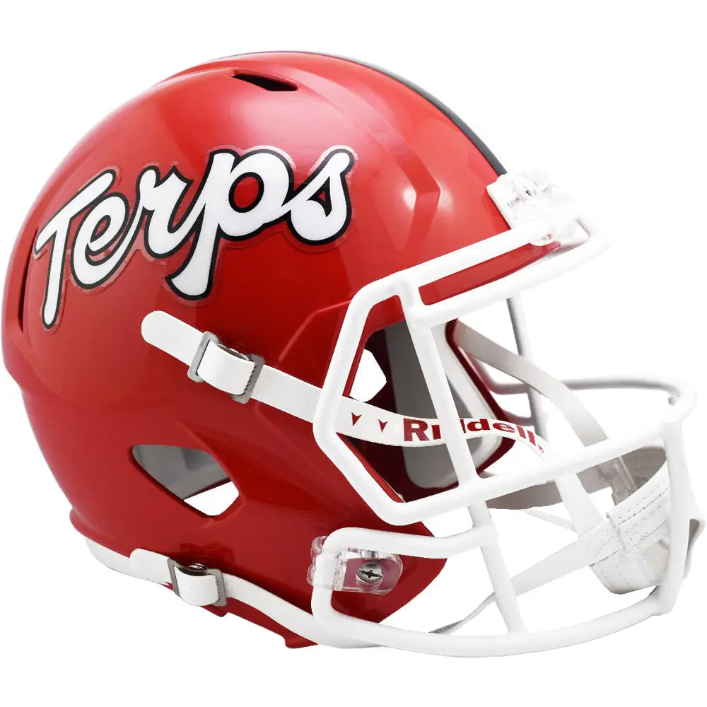 Maryland Terrapins Full Size Speed Replica Football Helmet Terps - NCAA