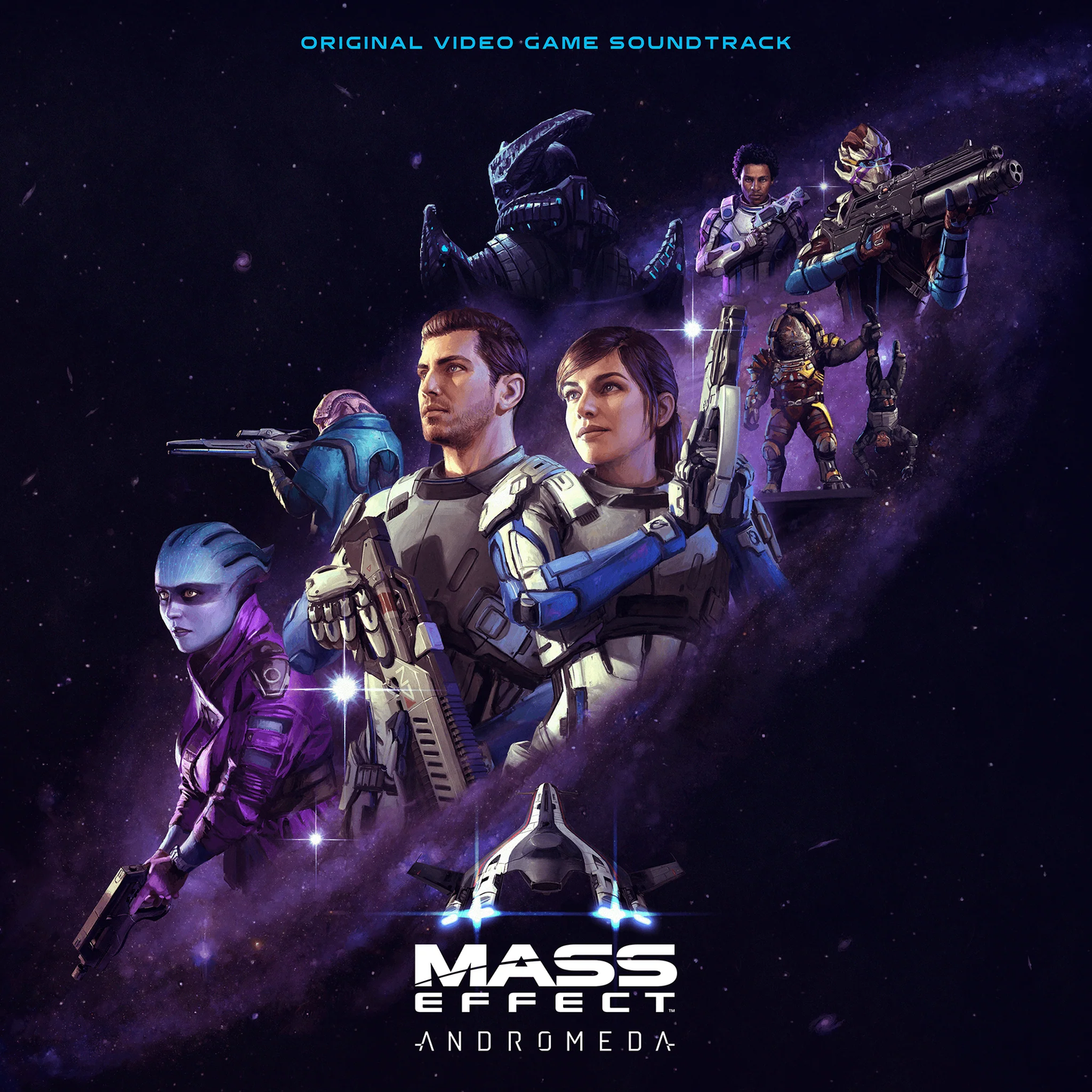 Mass Effect: Andromeda (3LP Box Set, "Aurora Relay" Limited Exclusive) Vinyl Record